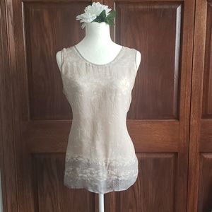 Coldwater Creek Medium Sleeveless Blouse